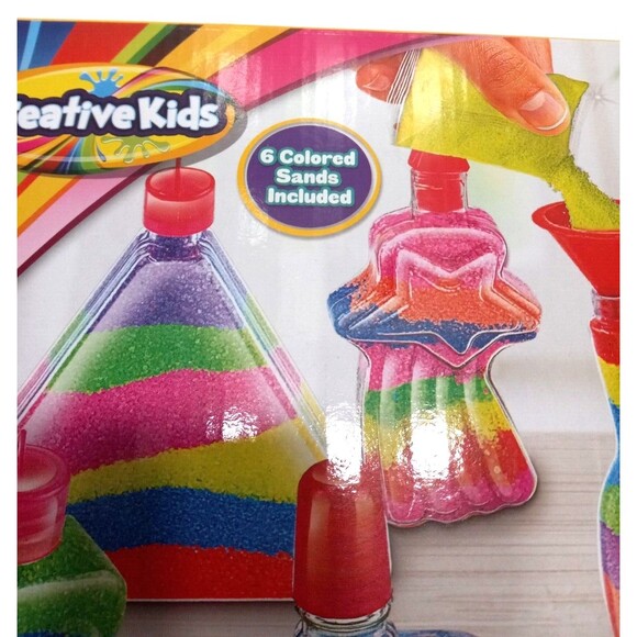 Creative Kids Super Sand Art Activity Kit Kids Children Educational Motor Skills - Picture 3 of 10